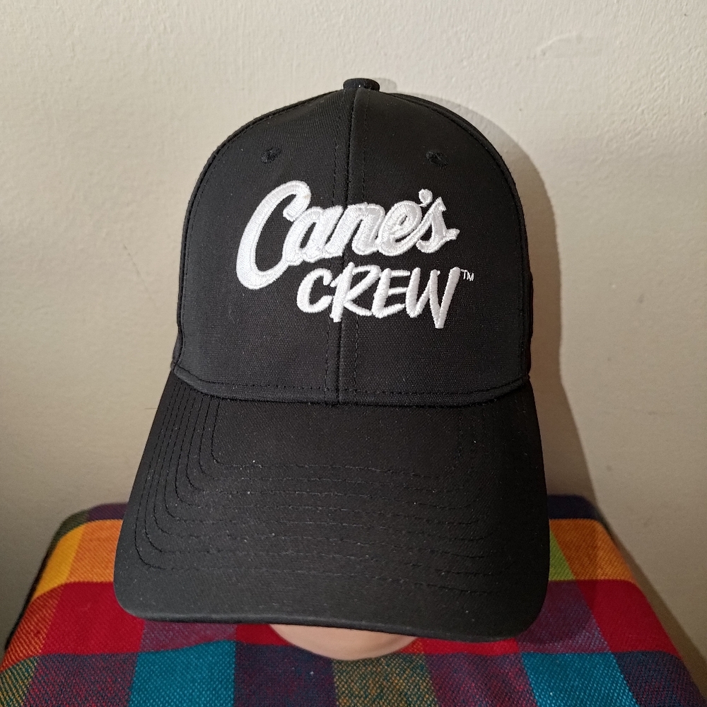 Raising Cane's Embroidered Logo Crew Hat Cap OS